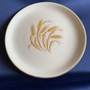 Homer Laughlin Vintage 1950’s Golden Wheat Salad Plates - Set of 2